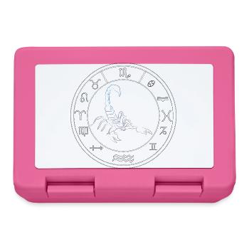 Zodiac Scorpio - Lunchbox - pink - Front