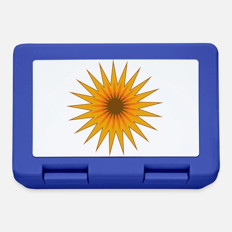 Sonne, Sun - Brotdose - Royalblau