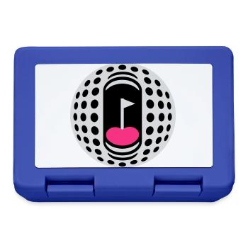 Golf ball addict - Lunchbox - royal blue - Front