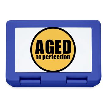 Aged to perfection - Lunchbox - royal blue - Front
