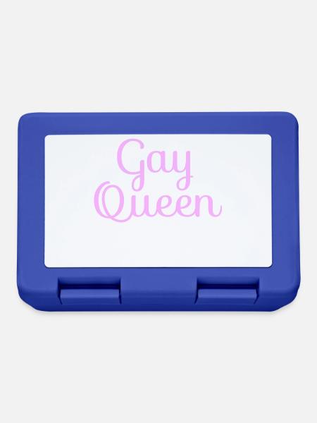 GAY QUEEN - Brotdose - Royalblau