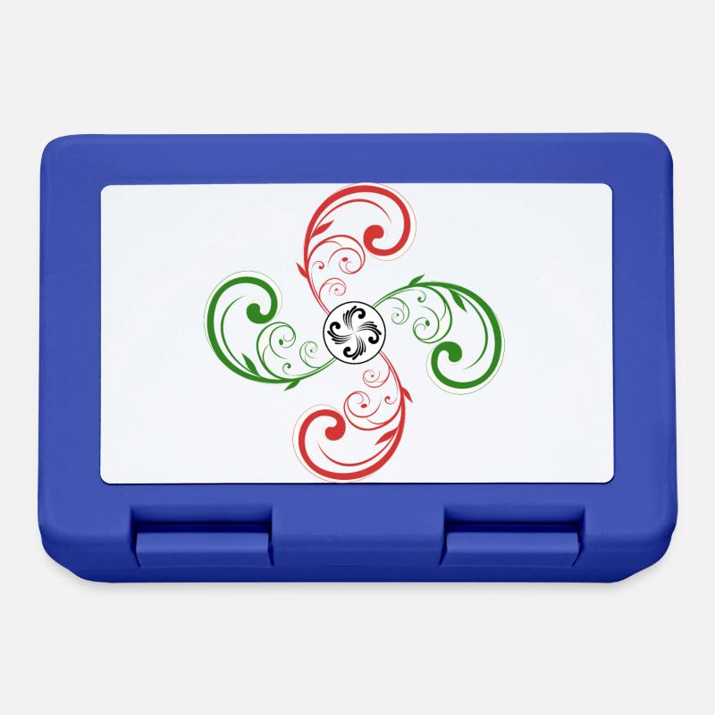 Croix Basque - Boîte à goûter - bleu royal