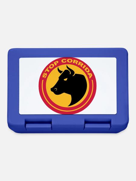 stop corrida - Boîte à goûter - bleu royal