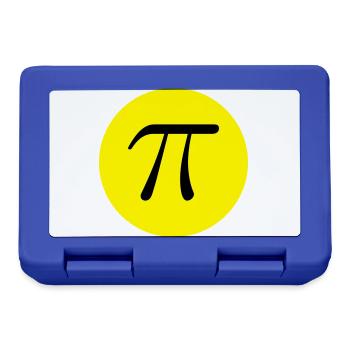 The number PI - Brotdose - Royalblau - Vorne