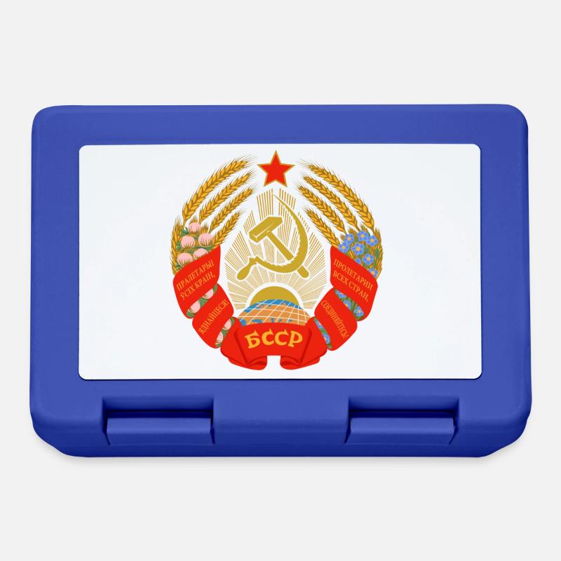 Soviétique - Boîte à goûter - bleu royal