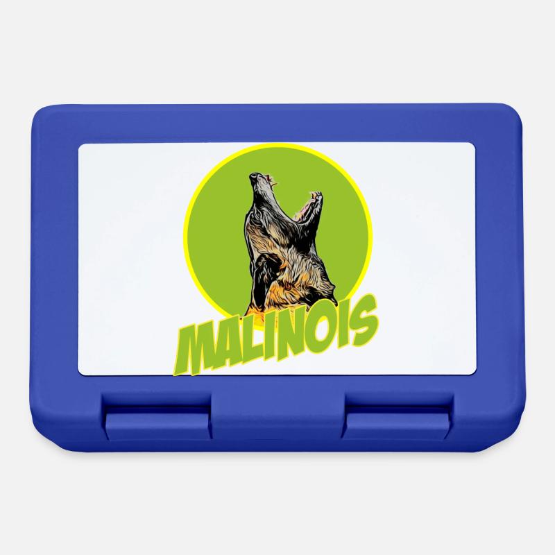 Malinois - Brotdose - Royalblau