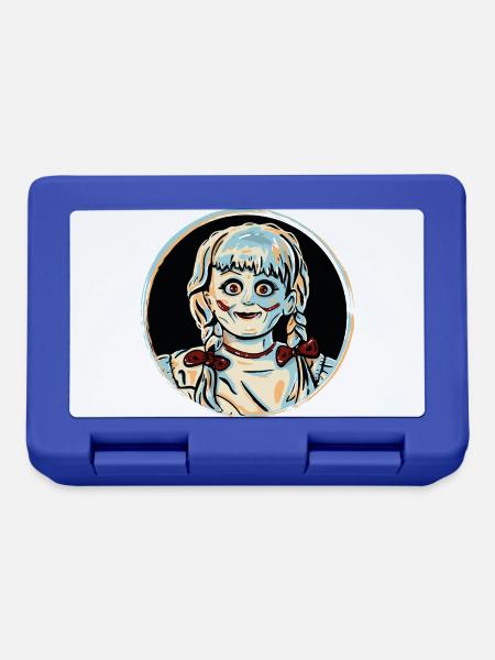 Annabelle Halloween Puppe - Brotdose - Royalblau