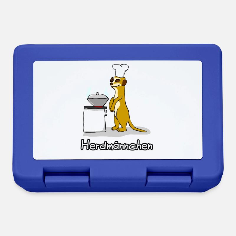 Herdmännchen - Brotdose - Royalblau