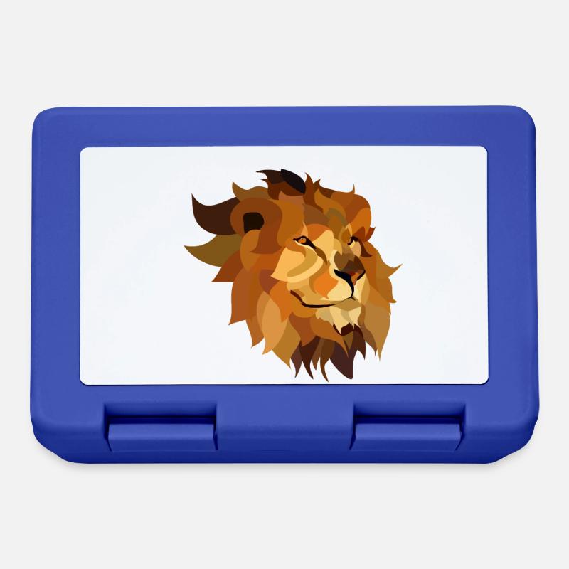 Lion - Lunchbox - royal blue
