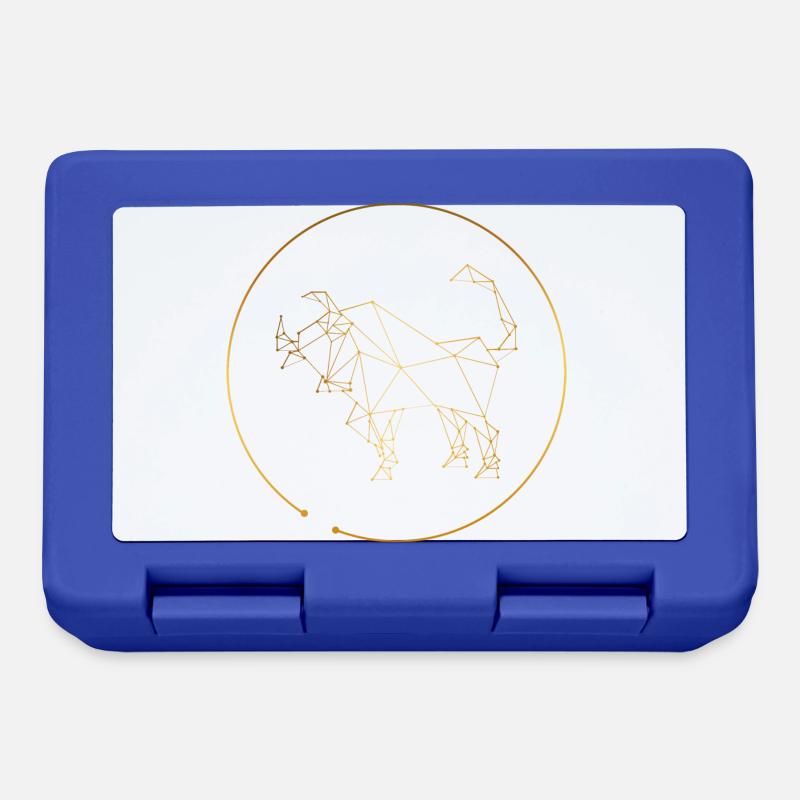 Zodiac sign Taurus Taurus - Lunchbox - royal blue