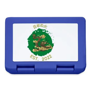 日本の火 - Lunchbox - royal blue - Front