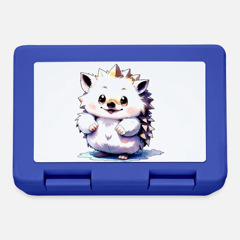 Hérisson collection Kawaii - Boîte à goûter - bleu royal