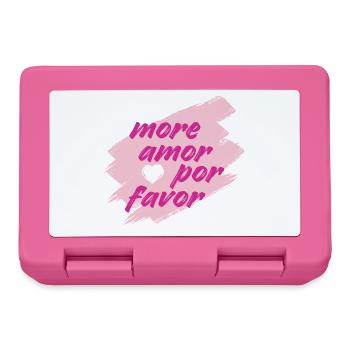 more amor - Brotdose - Pink - Vorne