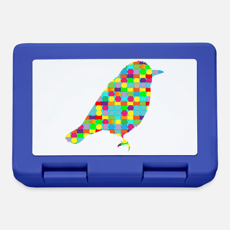 Pop Art Bird Summer - Boîte à goûter - bleu royal