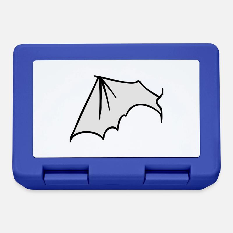 batwing_left - Brotdose - Royalblau