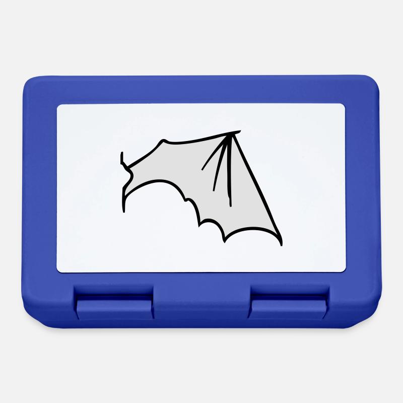 batwing_right - Brotdose - Royalblau