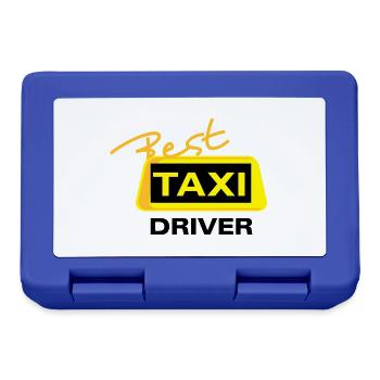 Best Taxi Driver 3 - Brotdose - Royalblau - Vorne