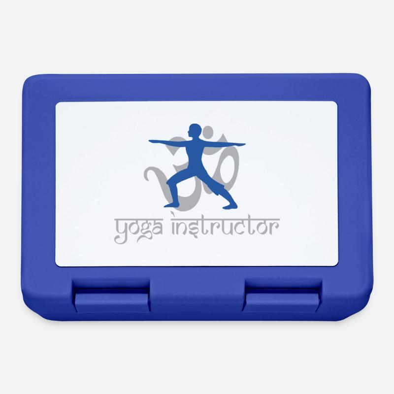 Yoga Instructor - Lunchbox - royal blue