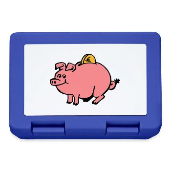 Moneybox - Lunchbox - royal blue - Front