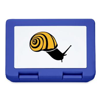 Schnecke Schnecke Schnecke schnecke lumaca2 - Brotdose - Royalblau - Vorne