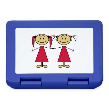 Best Friends Girls - Boîte à goûter - bleu royal - Devant