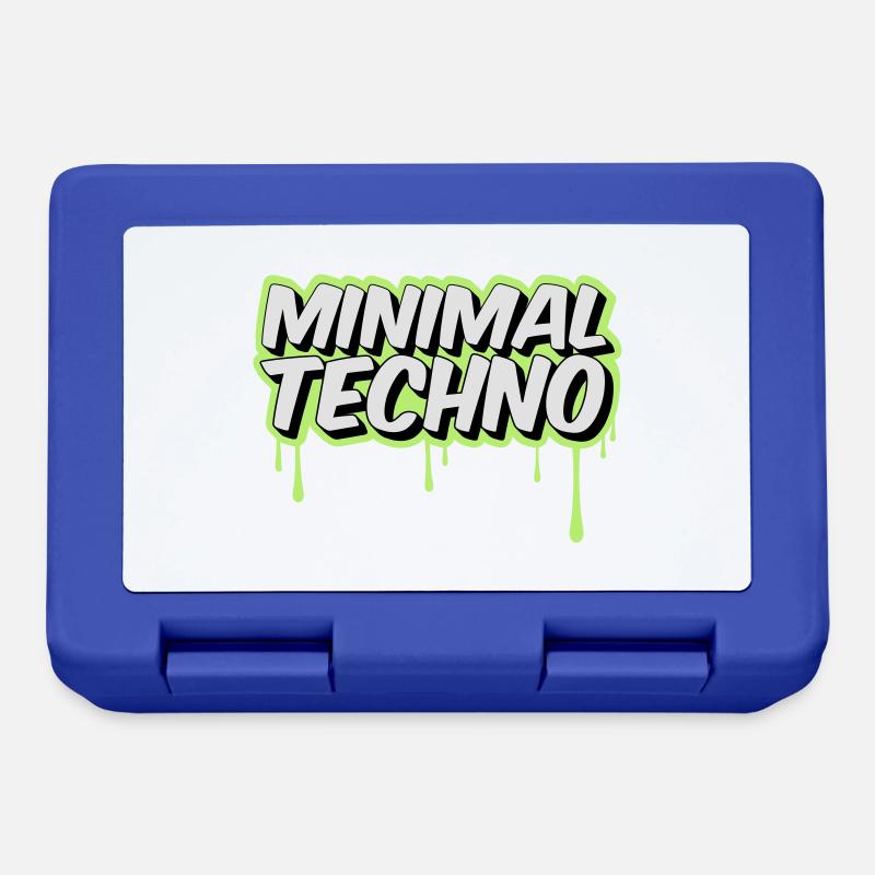 MINIMAL TECHNO - Lunchbox - royal blue