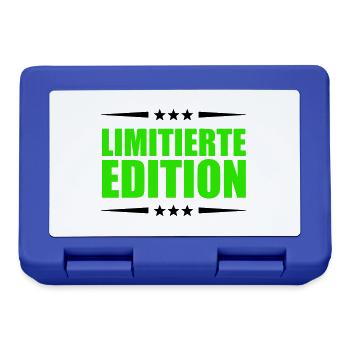 Édition limitée - Boîte à goûter - bleu royal - Devant