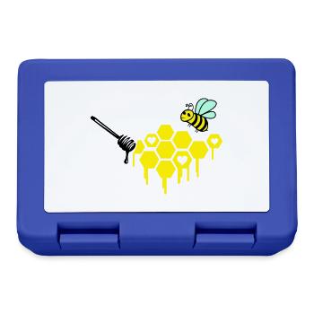 beekeeper - Lunchbox - royal blue - Front