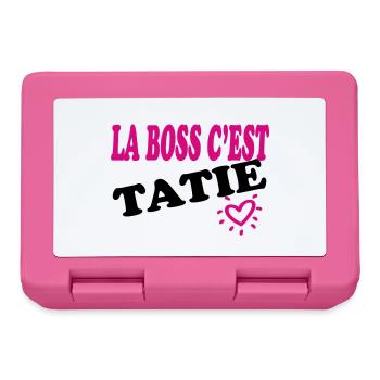The is TATIE - Lunchbox - pink - Front