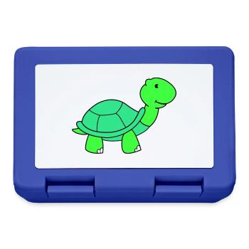 turtle - Lunchbox - royal blue - Front
