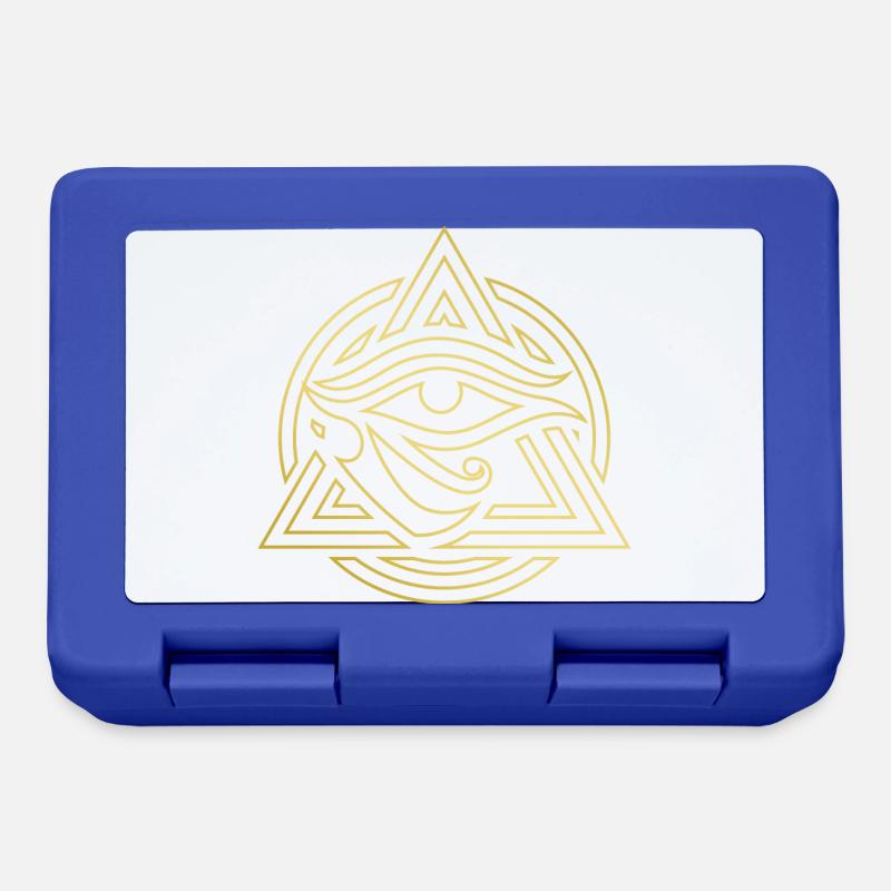 Logo d’Horus - Boîte à goûter - bleu royal
