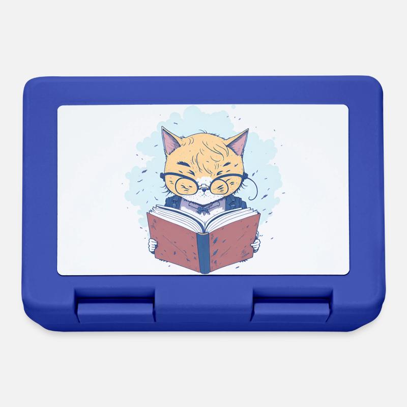 Clever master at work! - Lunchbox - royal blue