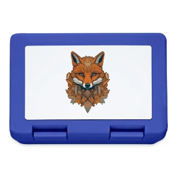 Fuchs - Brotdose - Royalblau - Vorne