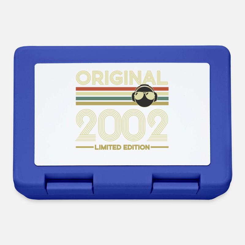 2002 - Boîte à goûter - bleu royal