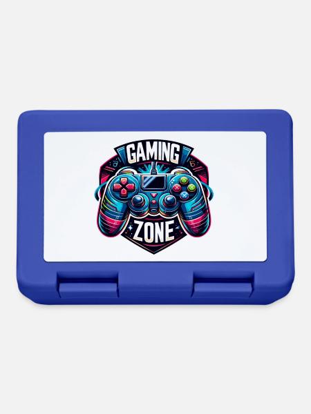 Gaming Zone - Controller Illustration - Brotdose - Royalblau