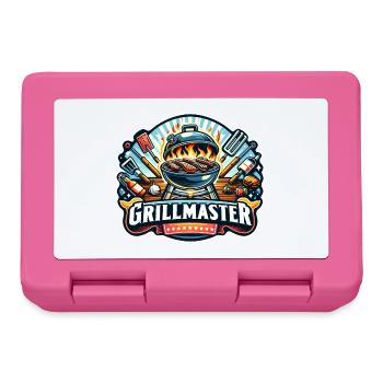 GrillMaster - Grill Illustration - Brotdose - Pink - Vorne