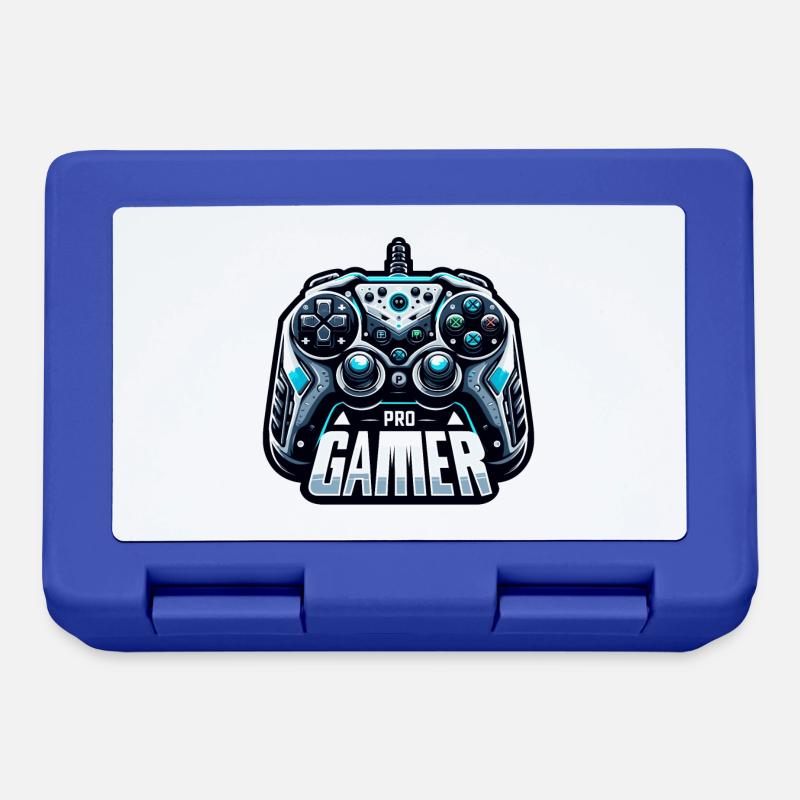 Pro Gamer - Controller Illustration - Brotdose - Royalblau