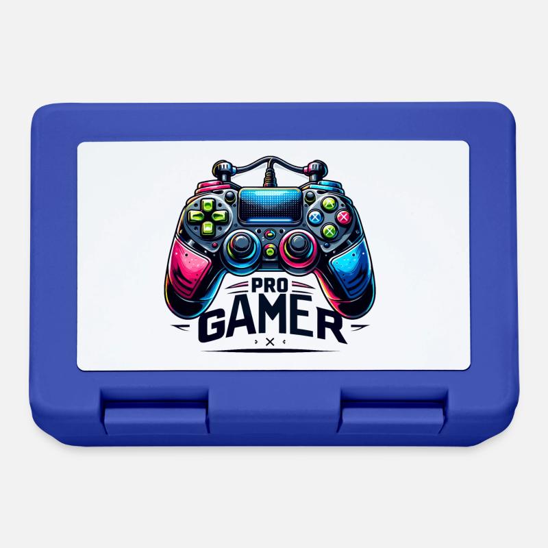 Pro Gamer - Controller Illustration - Brotdose - Royalblau