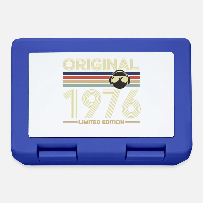 1976 - Boîte à goûter - bleu royal