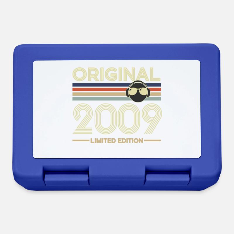 2009 - Boîte à goûter - bleu royal