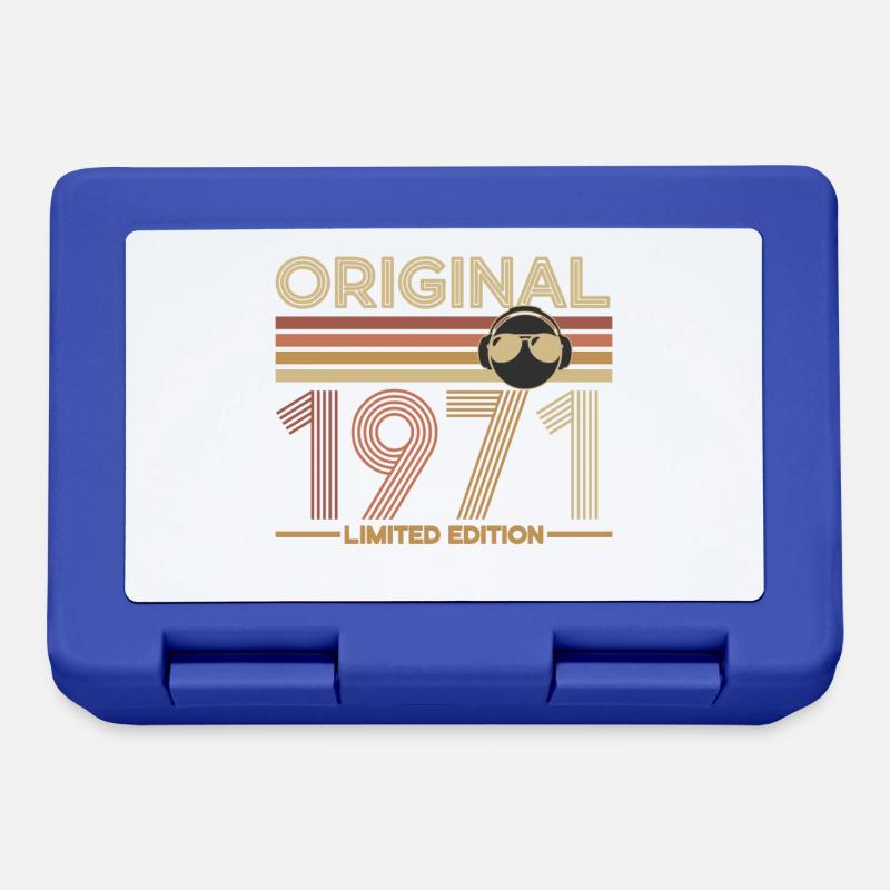 1971 - Brotdose - Royalblau