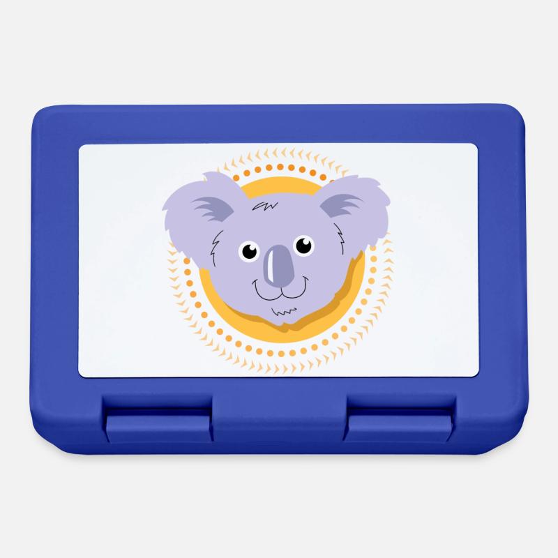 Kleiner Koala - Brotdose - Royalblau