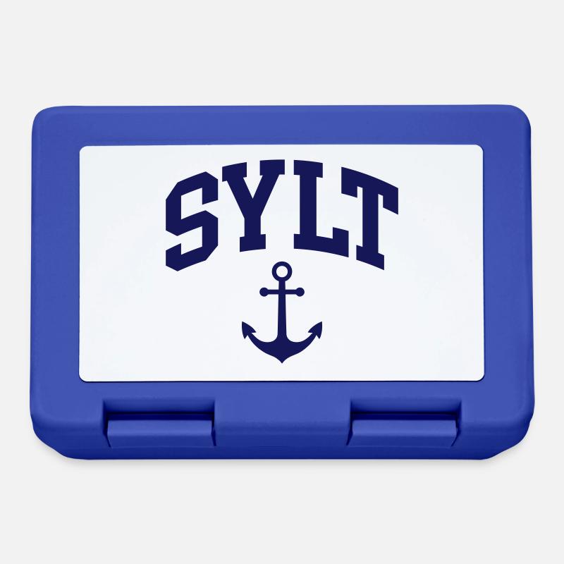 Sylt - Brotdose - Royalblau