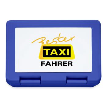Bester Taxi Fahrer 1 - Brotdose - Royalblau - Vorne