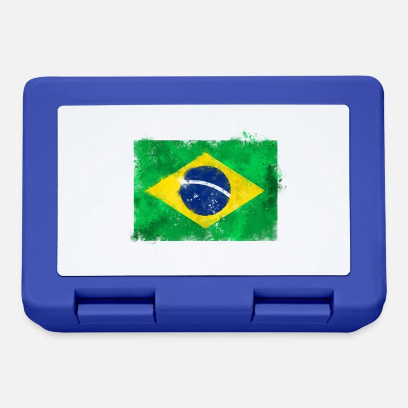 Brasil - Boîte à goûter - bleu royal