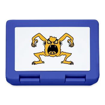monster - Lunchbox - royal blue - Front