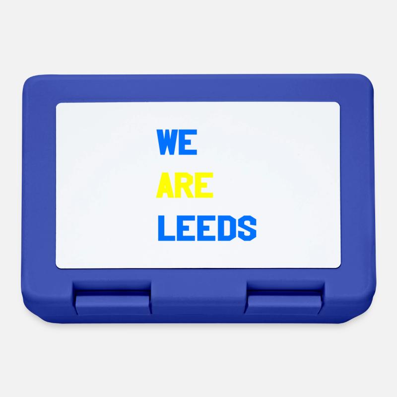 Nous sommes Leeds - Boîte à goûter - bleu royal