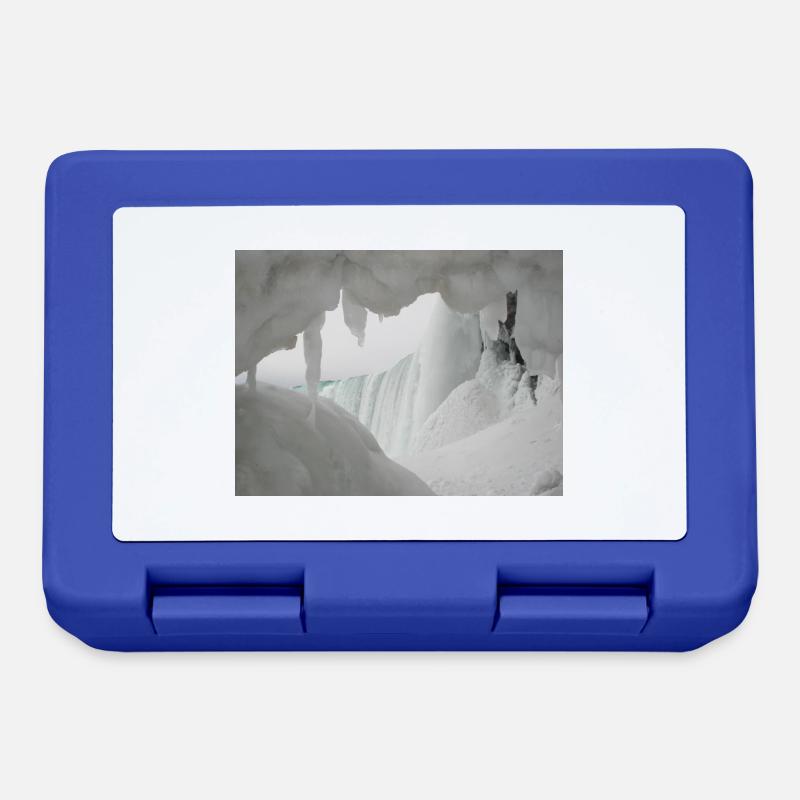 Frozen Niagara Falls - Lunchbox - royal blue
