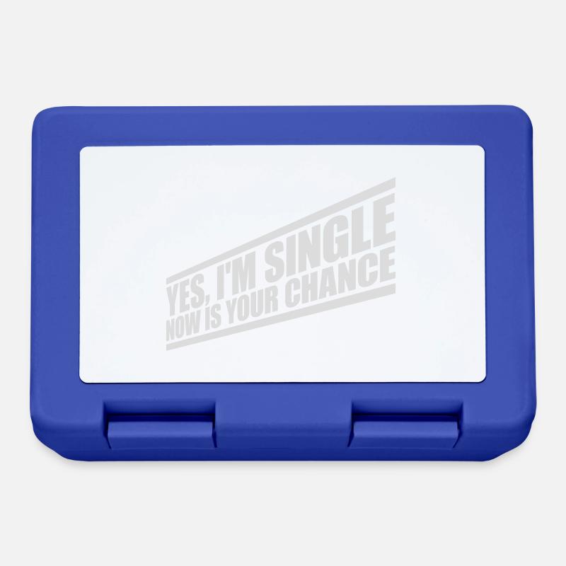 single now your chance - Brotdose - Royalblau