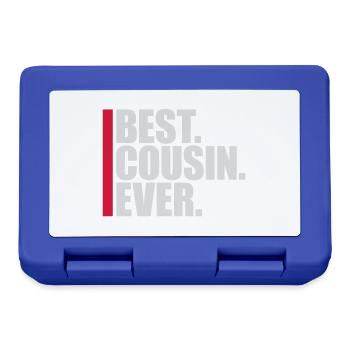best cousin ever quote - Lunchbox - royal blue - Front